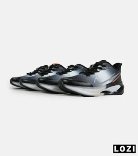 کفش کتانی مردانه و زنانه سفید نوک مدادی NIKE RUNNING PRO مدل 6464