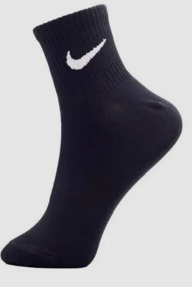 جوراب نیم ساق کش انگلیسی نایکی ورزشی 12 جفتی