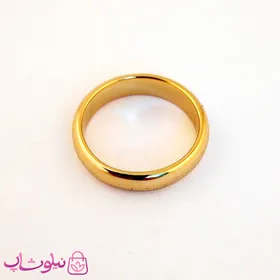 حلقه یا رینگ ساده طلایی ژوپینگ