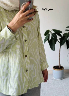 شومیز مانتویی نازین