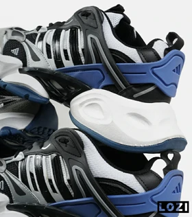 کفش کتانی مردانه و زنانه سفید مشکی آبی ADIDAS performance x9000l4 مدل 7355