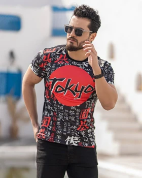 تیشرت مردانه مدل Tokiyo