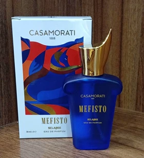 ادوپرفیوم مینیاتوری مردانه اسکلاره Sclaree مدل کازاموراتی مفیستو Casamorati Mefisto حجم 30 میلی لیتر