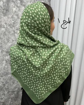 روسری نخی گل‌دار 4022