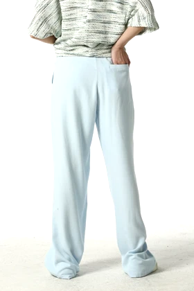 شلوار پیلی دار دمپا گشاد زنانه