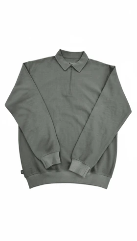 بلوز نیم زیپ ساده HPLUS(80193)