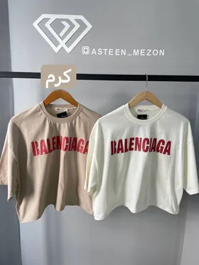 تیشرت کراپ(balencia)