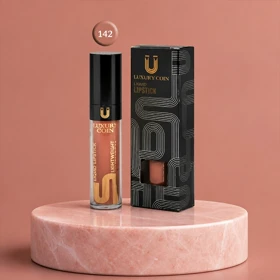 رژ لب مایع مات لاکچری کوین شماره 142 (Luxury Coin Liquid Lipstick No. 142)