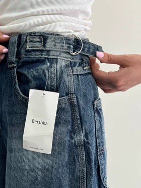 جین کارپنتر سورمه ای برند برشکا🫐