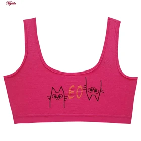 نیم‌تنه دخترانه مدل بدون پد کد 4597-SGB بسته 3 عددی