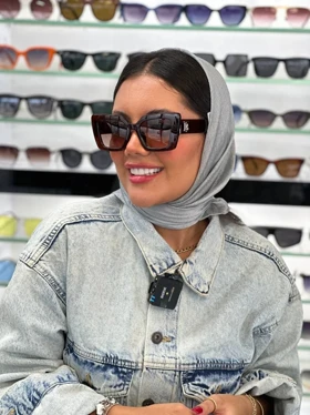 عینک زنانه باربری / فریم فلزی عدسی پلی کربنات