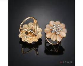 گیره روسری جدید مجلسی فلزی نگین‌دار