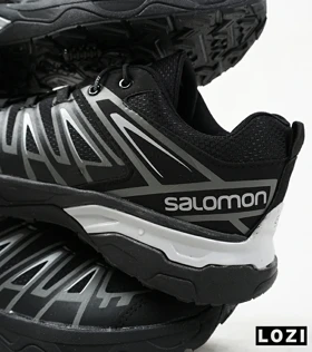 کفش کتانی مشکی طوسی Salomon X ULTRA