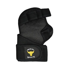 دستکش و محافظ کف دست چپ بدنسازی آندر آرمور مدل Rock-404B0226 مشکی بسته یک عددی