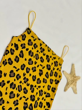 کراپ بند کفشی پلنگی