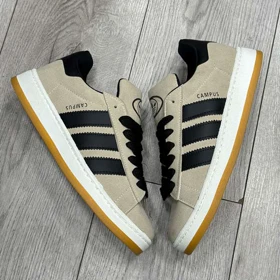 کفش و کتانی مردانه مدل ADIDAS_CAMPUS آدیداس کامپوس رنگ کرم مشکی