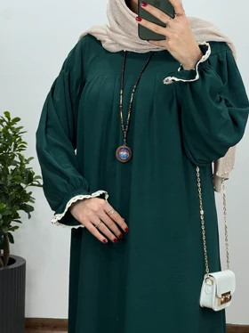 مانتو عبایی بلند رایلی کد 2246