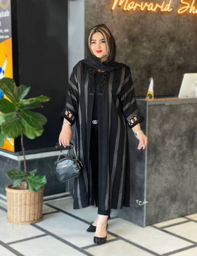 مانتو عبایی گوهر کد : 6526