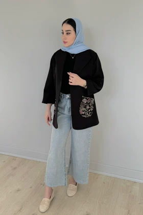 کت کرپ سوزندوزی