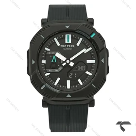 ساعت کاسیو پروترک مردانه بند رابر مشکی Protrek-10164-G