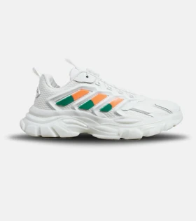 کفش کتانی مردانه سفید نارنجی سبز ADIDAS ADIPOWER DISC