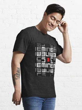 تیشرت امینم طرح EMINEM LOGO 2022