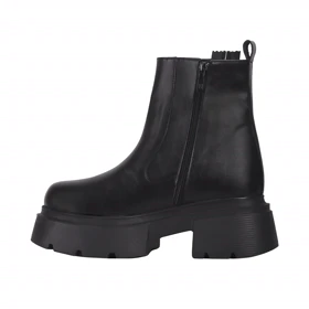 نیم بوت مدل موناکو مشکی کد 2206