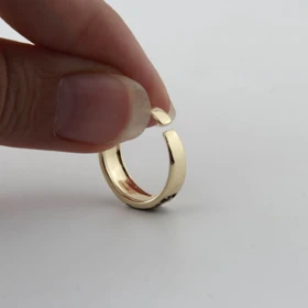 انگشتر زنانه مدل میناکاری چشم