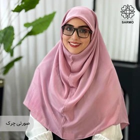 مقنعه ساده (صورتی چرک)