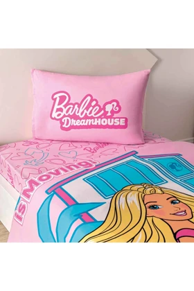 سرویس روتختی یک نفره Taç مدل Barbie Dream House پنبه - چندرنگ