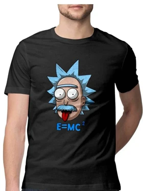 تیشرت طرح ریک و مورتی | E = MC2 Einstein funny T-Shirts کد 253330