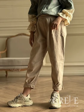 مام فیت کتان دم پا پیله