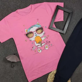 تیشرت ساپورت دخترانه CAT