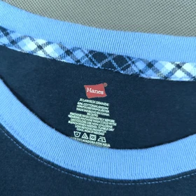 Size XL-XXL تیشرت آستین بلند اورجینال برند HANES امریکا