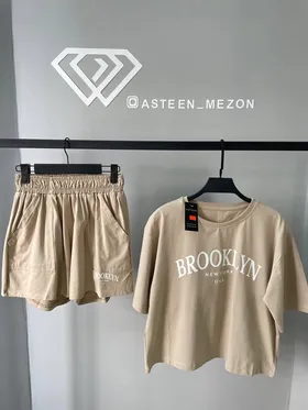 ست تیشرت شلوارک(brooklyn)