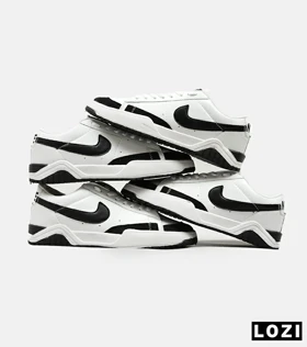 کفش کتانی سفید تیک مشکی مردانه و زنانه نایک Nike Blazer