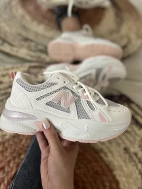 کفش نیو بالانس وارداتی صورتی k shoes