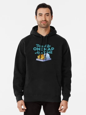 هودی Garfield | هودی گارفیلد طرح Garfield Take Life One Nap At A Time کد 237882