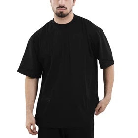 تیشرت اسپرت بیسیک مدل SPL-4M1248 مشکی