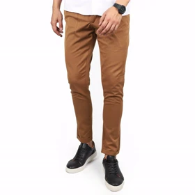 شلوار پارچه‌ای اسلیم فیت مردانه آریا مدل 3701291