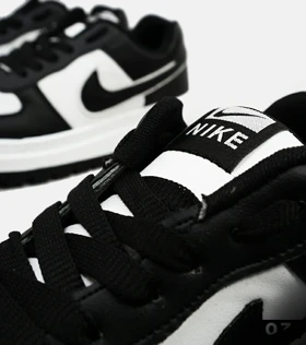 کفش کتانی مردانه و زنانه مشکی سفید نایک NIKE AIR FORCE مدل 4273