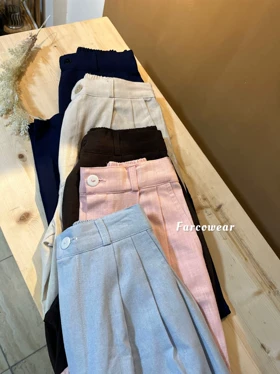 شلوار لینن اسلپ زنانه خنک و راحت کد 1002