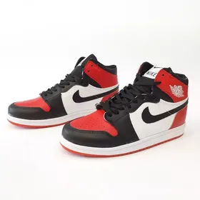 کفش ساق‌دار ورزشی نایکی مدل ایر جردن Air jordan قرمز سفید