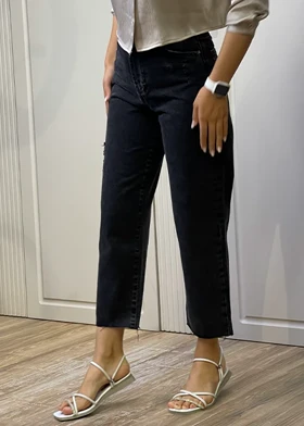 شلوار جین استریت زاپ‌دار