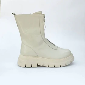 نیم بوت زنانه استرادیواریوس مدل 00009-Stradivarius-Flat-Ankle-Boots