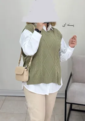 ژیله بافت یقه هفت