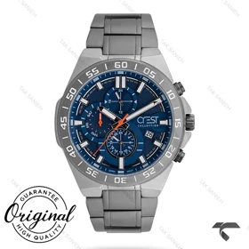 ساعت کرست مردانه 6269-4 صفحه آبی Crest-10883-G
