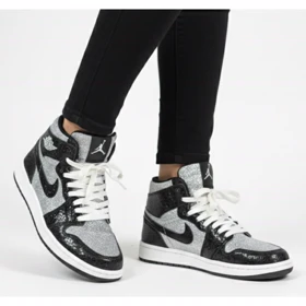 کتانی جردن ساقدار اکلیلی نقره ای