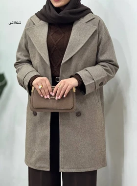 پالتو کتی فوتر آستردار آیسو مهرسا