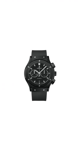 ساعت هابلوت سه موتوره مردانه تمام مشکی(کرنوگراف) Hublot Diamonds Black